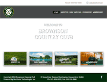 Tablet Screenshot of brownsoncc.com